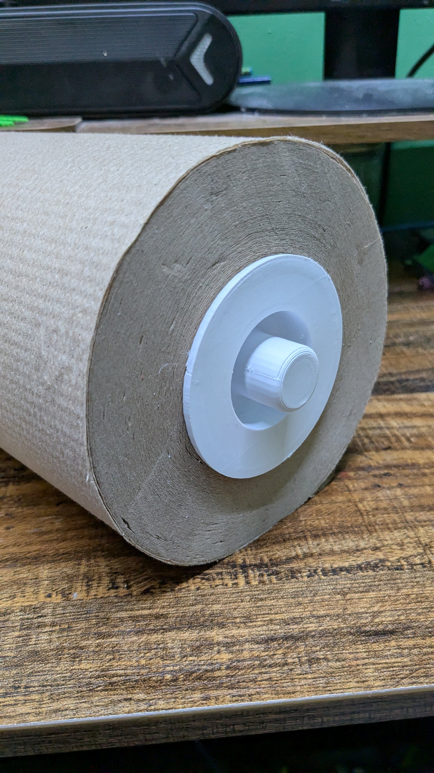 Georgia Pacific Cormatic hv200k Paper Towel Dispenser adapters to the 2" core brown paper towel roll