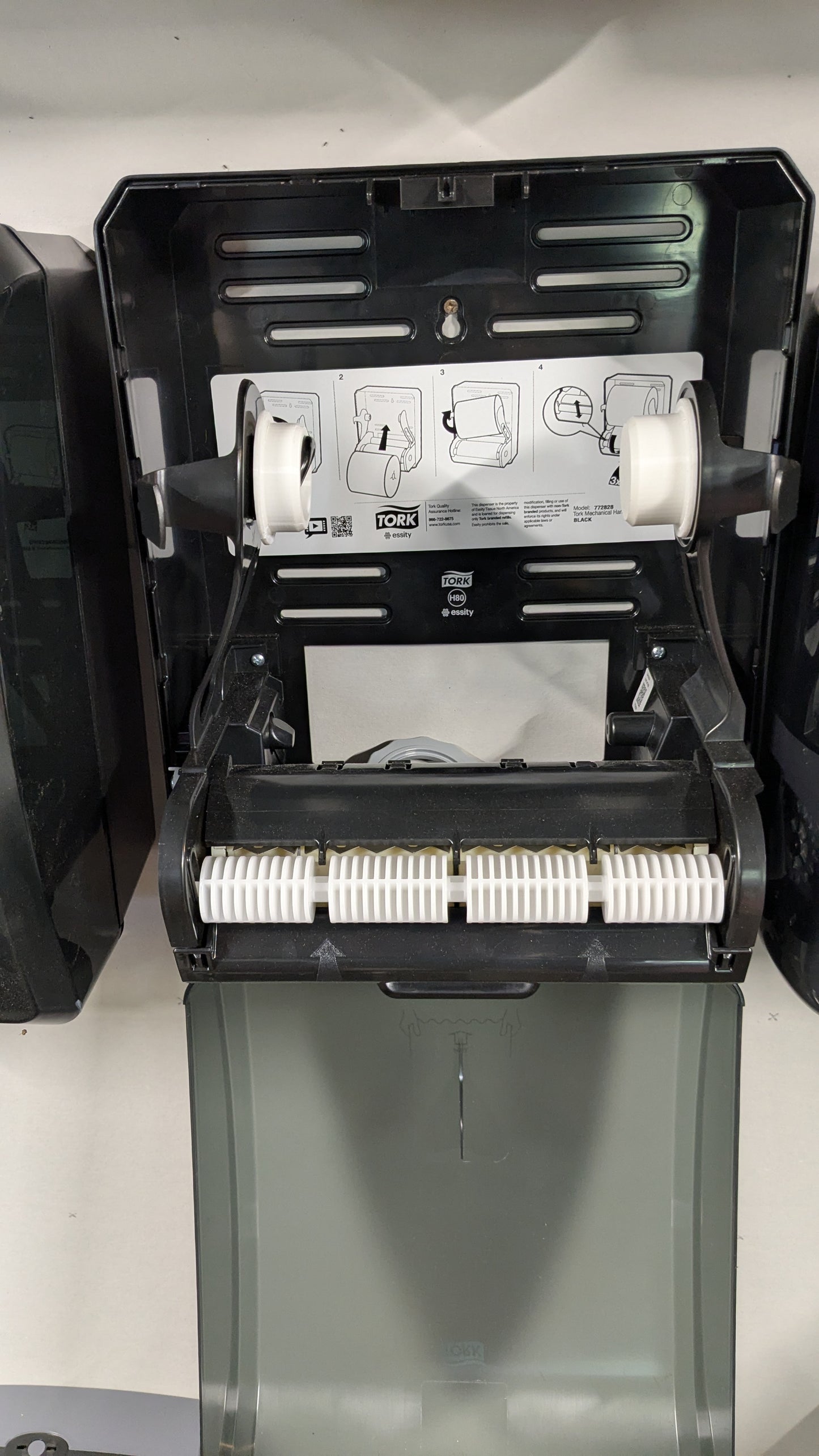 Tork H80 paper towel adapter for Costco Marathon paper towel roll.