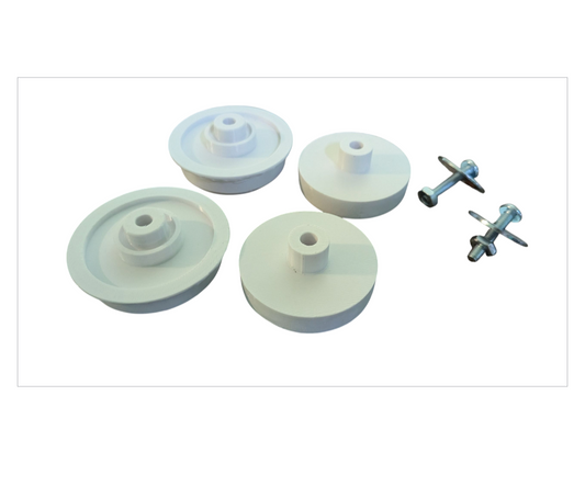 NVI 68003 conversion kit adapter to us 2 in core paper towel roll.