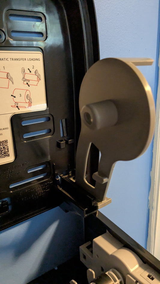 Locor 68003 conversion adapters to 2 in core rolls