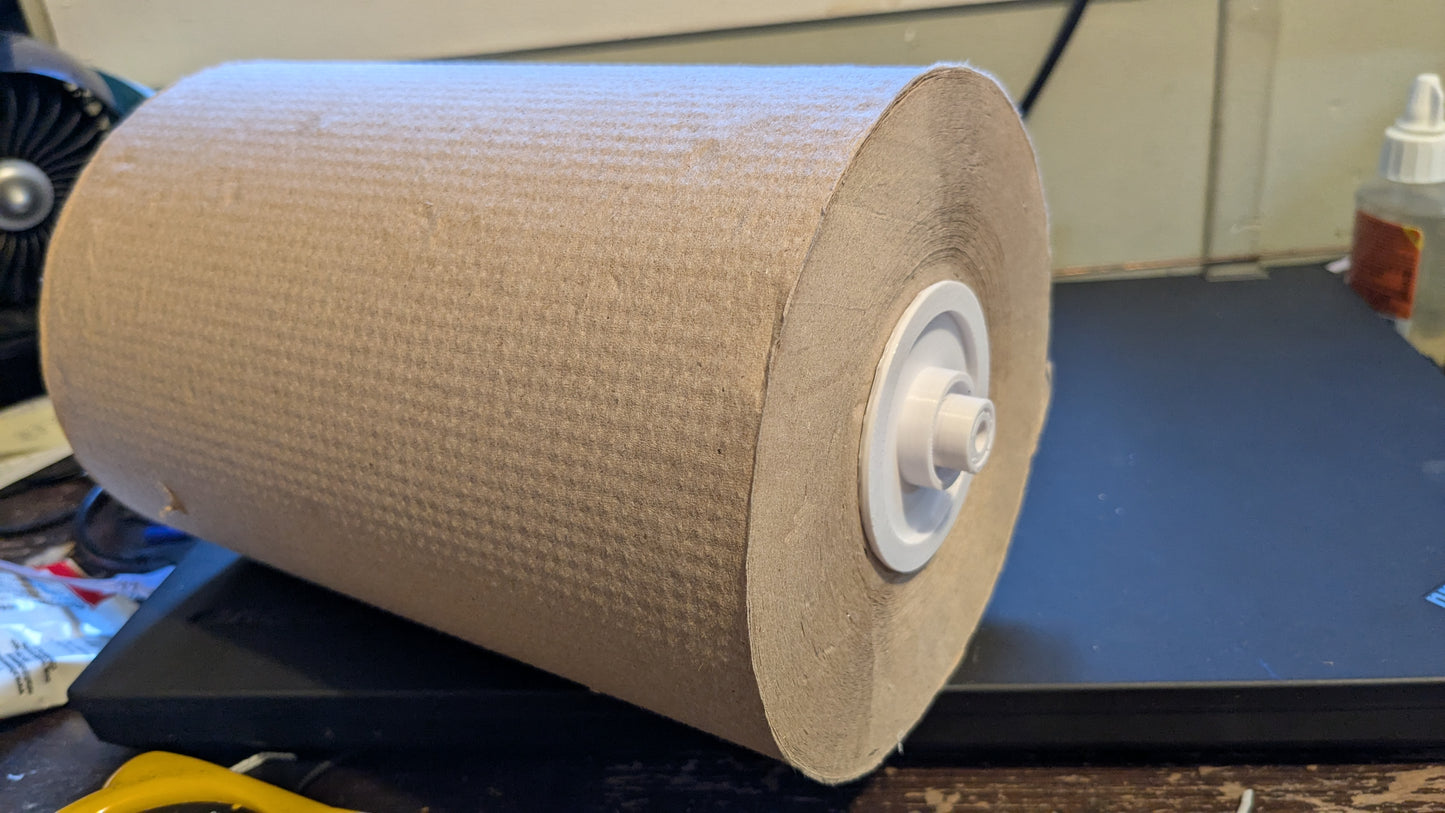 NVI 68003 conversion kit adapter to us 2 in core paper towel roll.