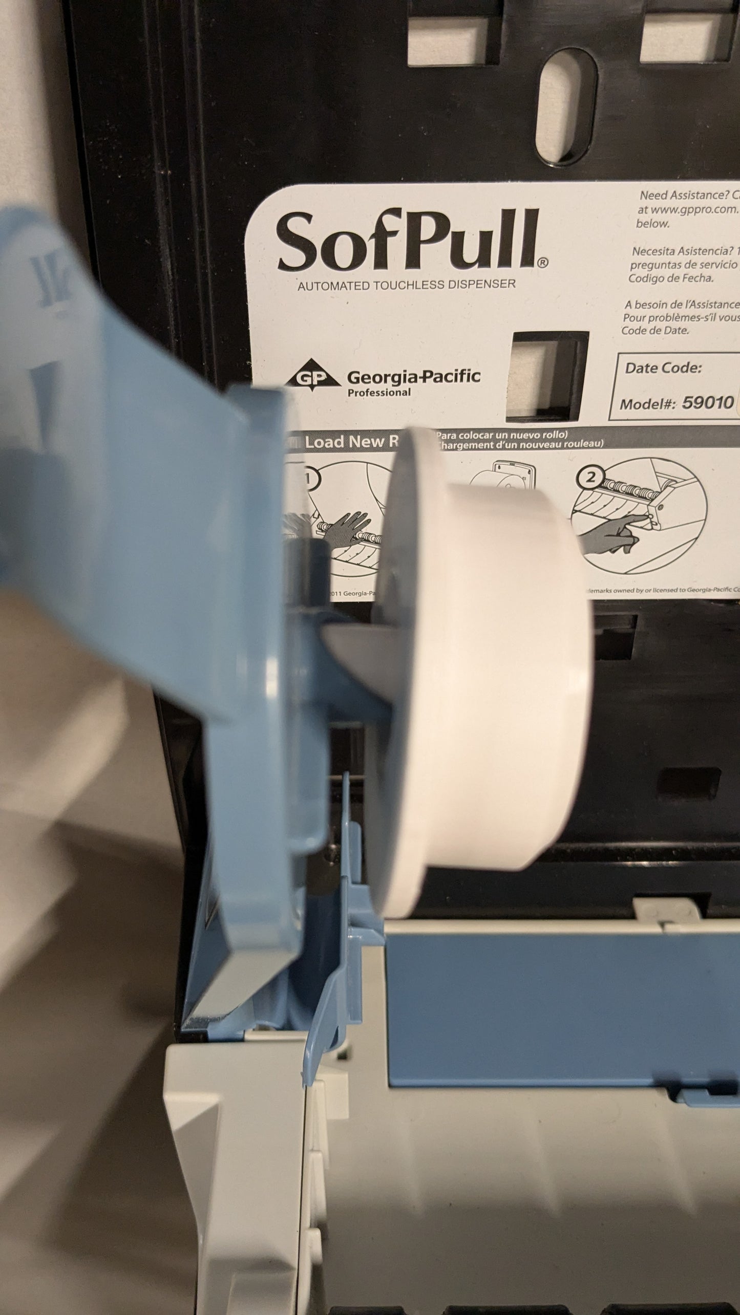 SofPull 50919 dispenser Conversion kit adapters for universal paper towel roll.