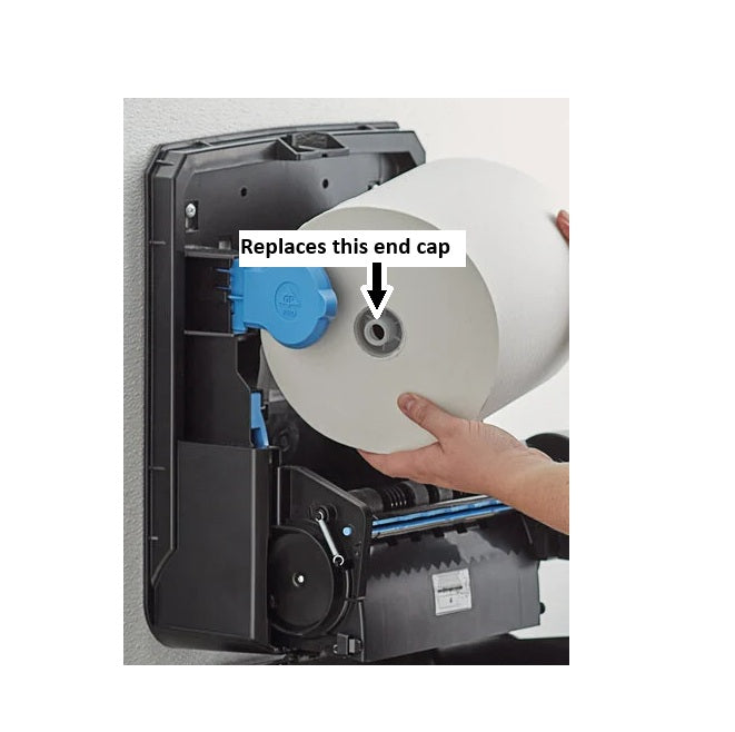 Georgia Pacific Blue Ultra single adapter for 1 1/2 core paper towel.