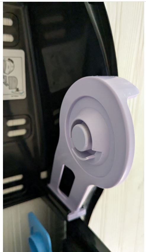 Scott Essential Purple Arm Dispenser adapter for model #48860 to fit 2" Core